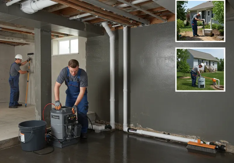 Basement Waterproofing and Flood Prevention process in Del Norte, CO